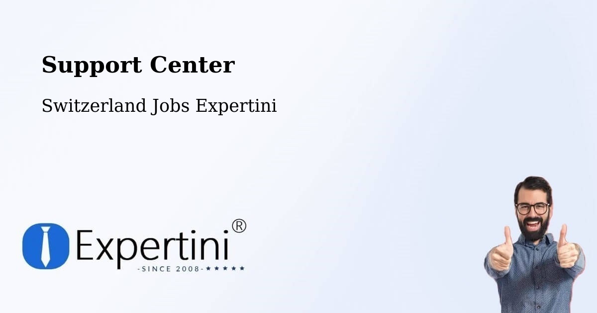 Support Center - Switzerland Jobs Expertini